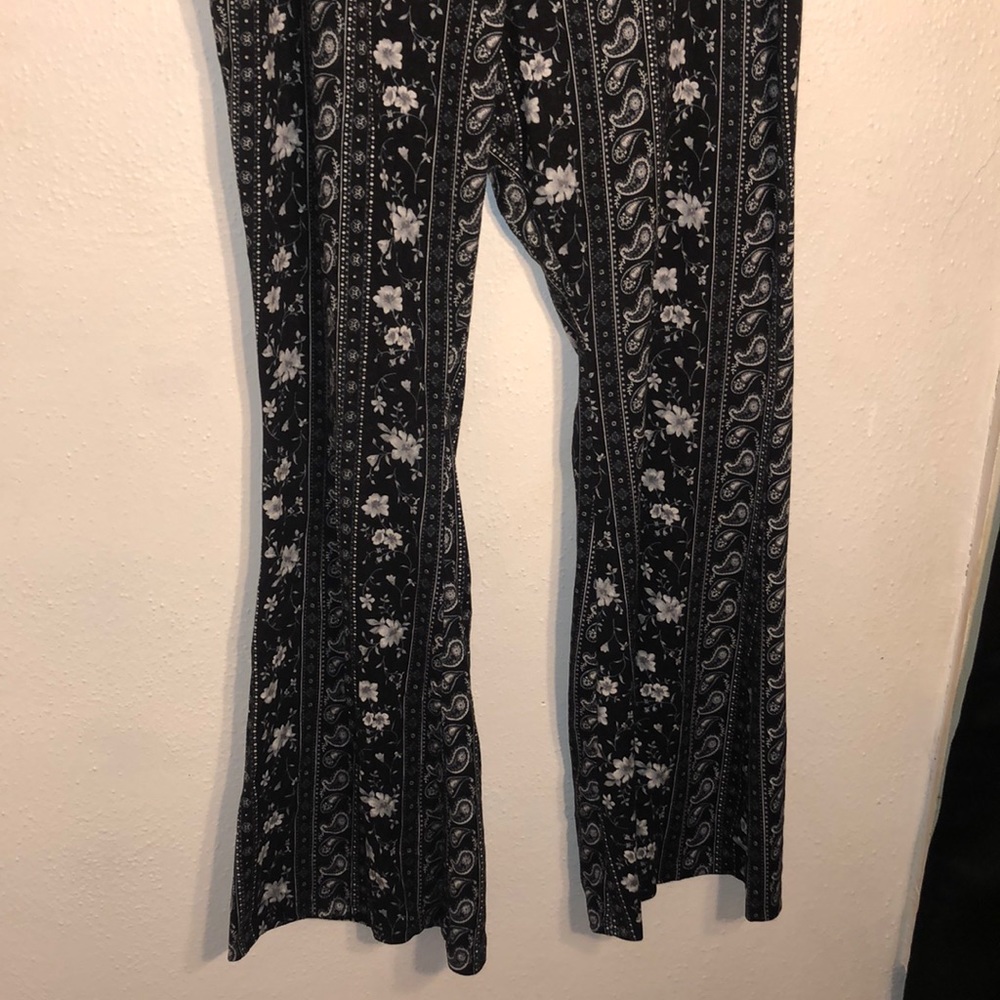 Boho bell bottom flare pants size 2X